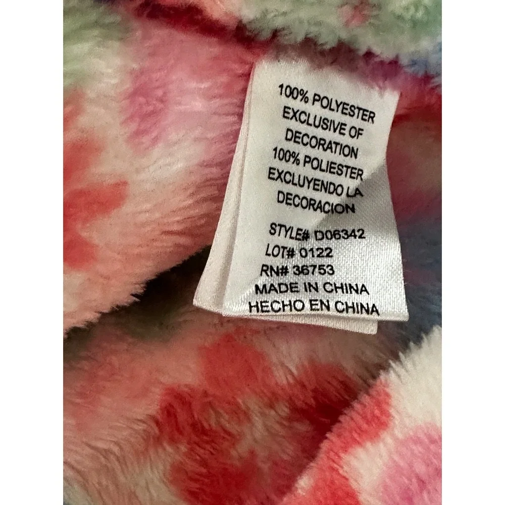 Duck Duck Goose Baby Blanket Flamingo Pink Flowers Blue Green Soft RN36753
